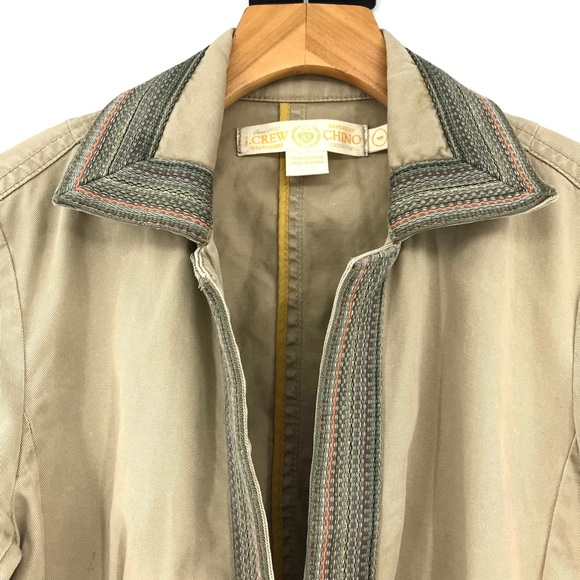 πSALEπ J.Crew Tan Weathered Twill Chino Jacket - Picture 5 of 8